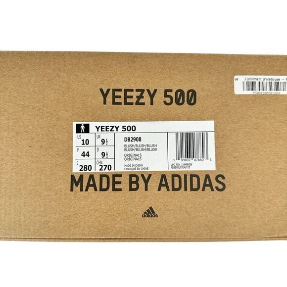 Adidas Yeezy 500 Blush Men’s Size 10 DB2908 - Picture 10 of 10